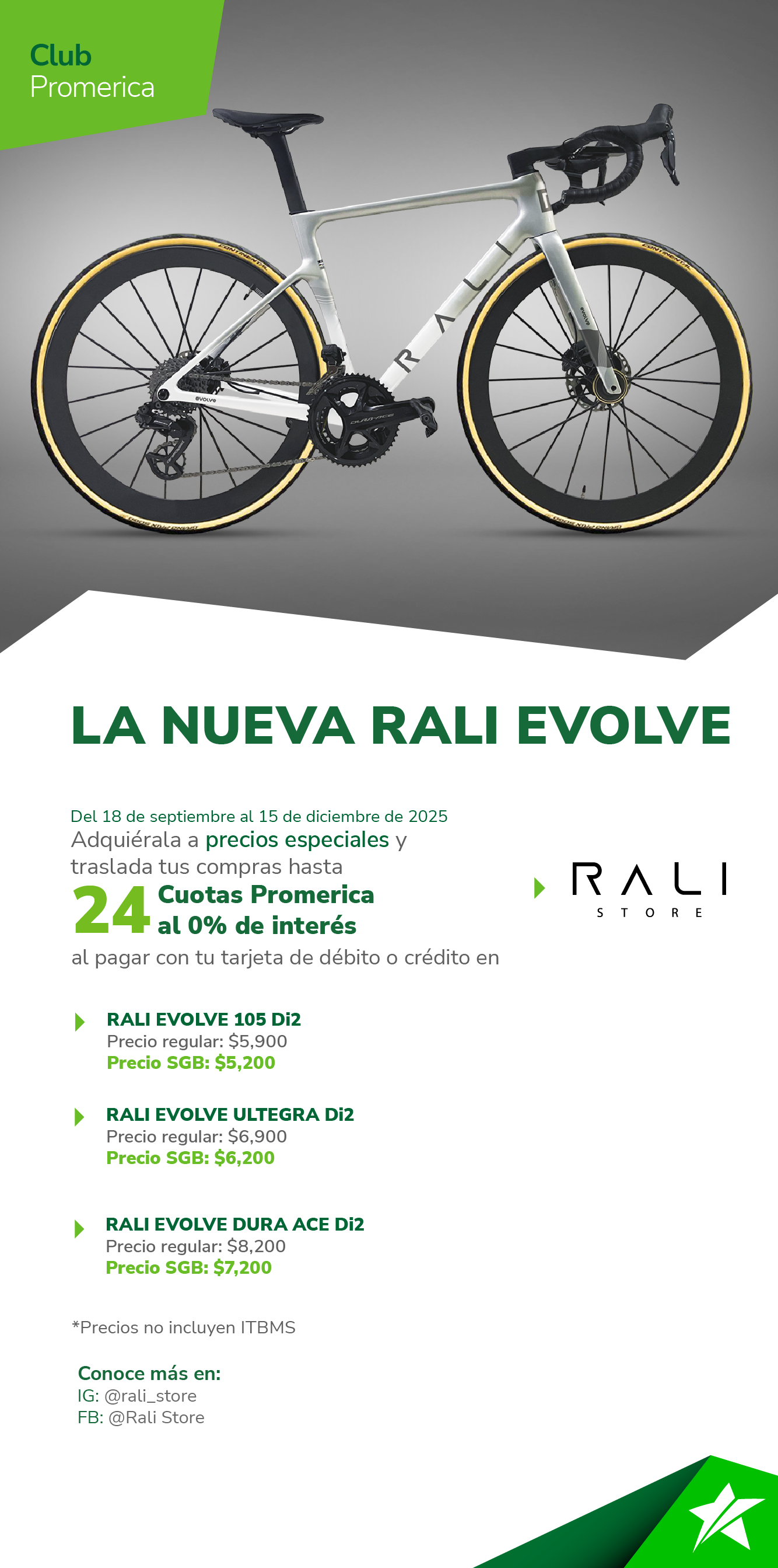 Nueva Rali Evolve